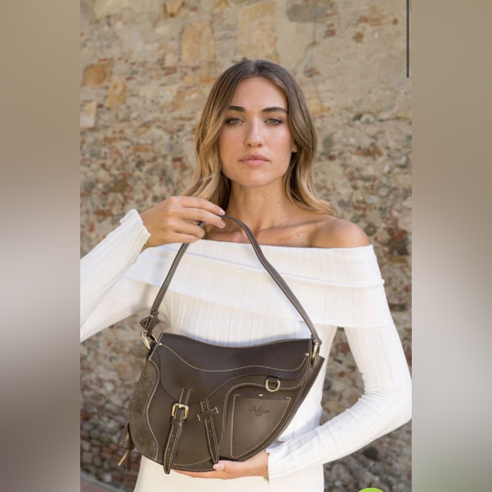 BOLDRINI SELLERIA 7320 Italian handmade shoulder bag
